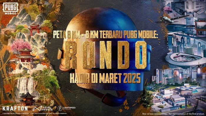 Makin Seru! PUBG Mobile Bakal Luncurkan Map Baru Rondo Maret 2025